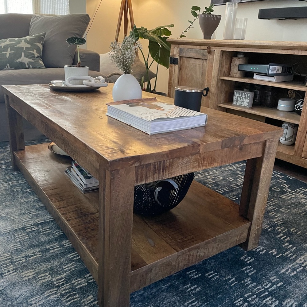 Pier1 Java wood coffee table